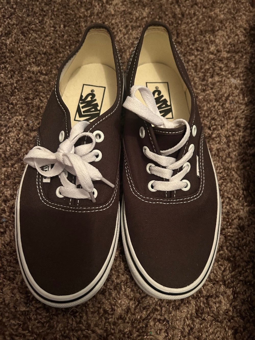 Vans (Classic) Dark brown Women 7 1/2 Men 6